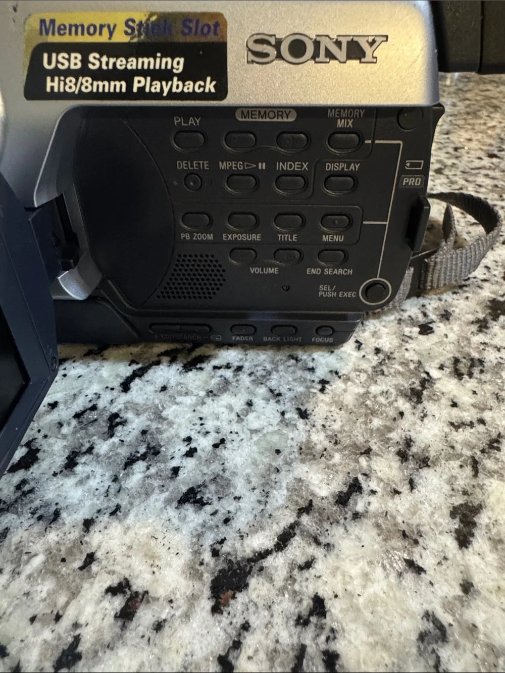 Sony Handycam DCR-TRV350 Digital8 Hi8 8mm Camcorder VCR Player~ tested